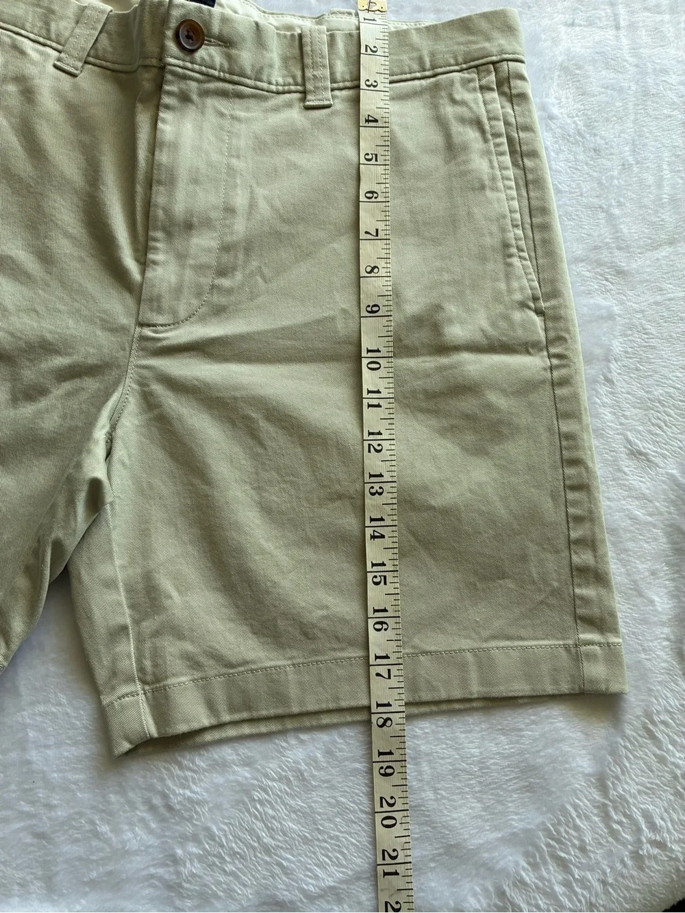 J. Crew Light Blue Micro-Pattern Button-Down with White Shorts